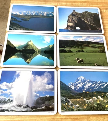 Jason Placemats boxed set of 6 New Zealand - Image 1 of 4
