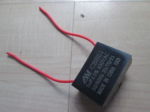 CBB61 5uF 450VAC 50/60Hz 25/70/21 Motor Start Lauf Kondensator #H22DU - Bild 1 von 7