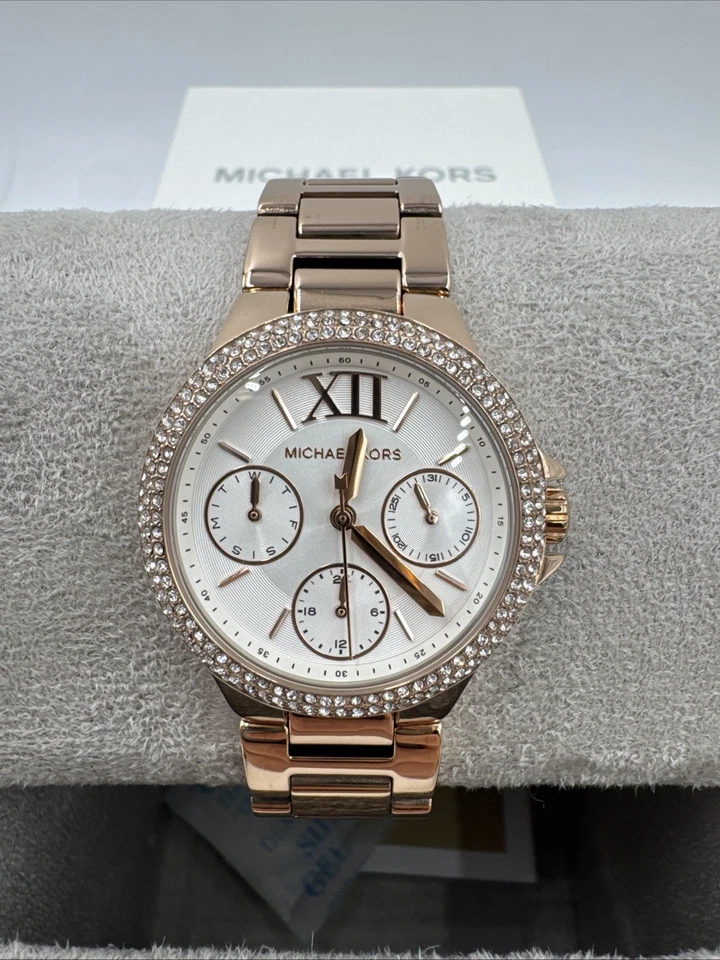 Michael Kors Camille Diamond Accents Quartz MK6845 Women's Watch
