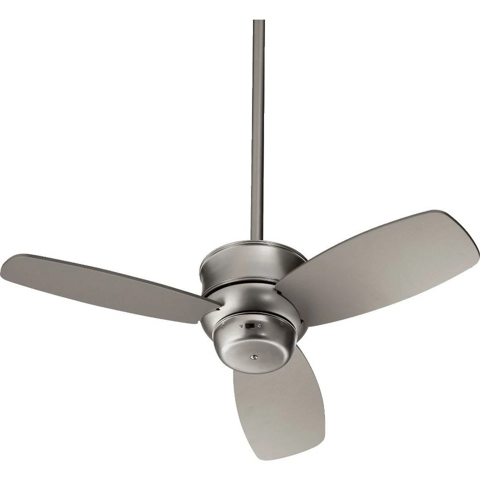 Gusto - 32 Inch Ceiling Fan-Satin Nickel Finish-Satin Nickel Blade Color Ceiling - Image 1 of 1