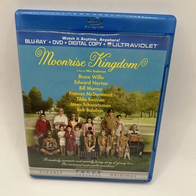 Moonrise Kingdom (Blu-ray/DVD, 2012, 2-Disc Set, Includes Digital Copy... - Image 1 of 2