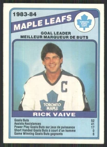 1984-85 O-Pee-Chee #368 Rick Vaive Toronto Maple Leafs 15191 - Picture 1 of 2
