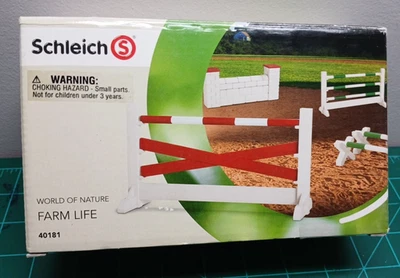 Schleich World of Nature Farm Life 40181 Curso de Salto a Caballo con Piezas Extra Foto 1 de 4