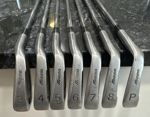 Mizuno Tour Series DRS Oversize 3-8 & PW Iron Set Steel Shaft Right-Handed USA - Picture 1 of 14