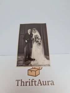Retrato de boda holandés vintage de los años 30 por FOTO BOUCHIER GRONINGEN - Imagen 1 de 13