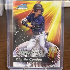 Bowman Chrome Charlie Condon Meteoric Rise 2025  - Imagen 1 de 2