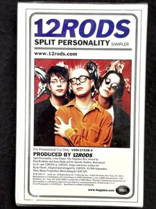 12 Rods Split Personality 1998 V2 Record Promo Sampler Cassette MEGA RARE SEALED - Picture 1 of 3