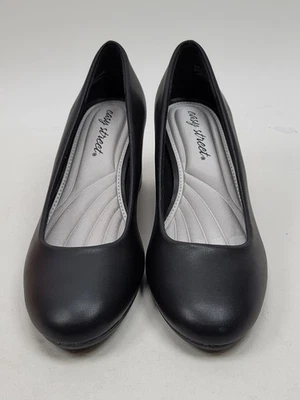 Zapatos de salón Easy Street para mujer de tacón ancho adecuados negros talla 7,5 M Foto 1 de 4