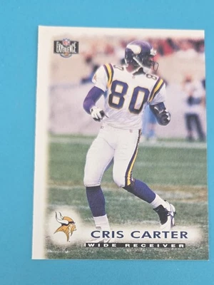1997 Score Board NFL Experience #19 Cris Carter Vikings FOOTBALL Card U - Image 1 of 2