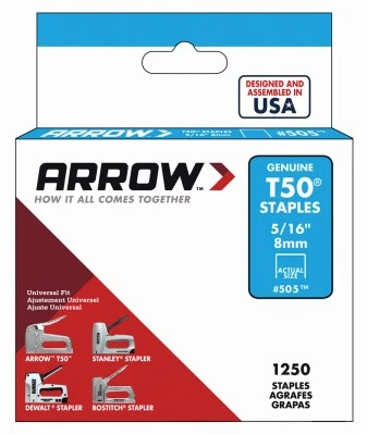 Staples, Narrow Crown, 5/16-In., 1250-Pk. - 50524 - Image 1 of 1