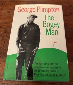 THE BOGEY MAN / GEORGE PLIMPTON / 1968 FIRST EDITION 1ST PRINT HCDJ / GOLF / - Bild 1 von 12
