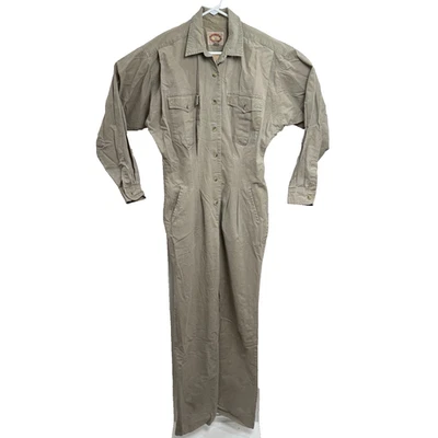 Vintage 80s Banana Republic Jumpsuit Womens Small Safari Coverall Flight Suit - Image 1 of 4
