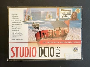 Pinnacle Studio DC10 Plus PC Edición de Video Windows 98 Caja Grande NUEVO SELLADO DE FÁBRICA - Imagen 1 de 8