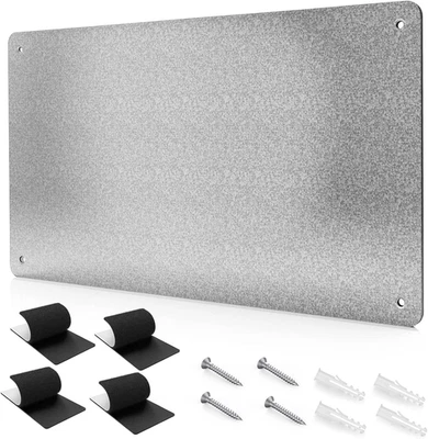 17.7" X 11.8" Metal Magnetic Board - Magnet Bulletin Board to Display Magnetic L - Image 1 of 4