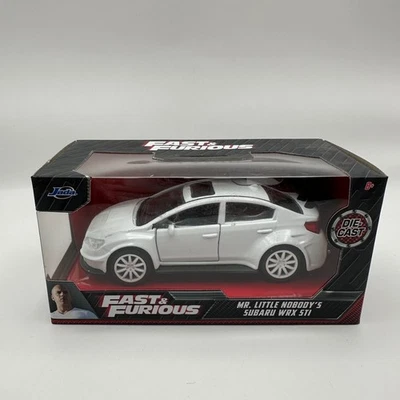 Fast & Furious Mr. Nobodys Subaru WRX STI Die-Cast Car Jada Toys New - Image 1 of 4
