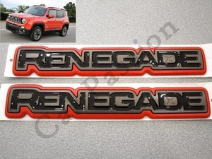 LOGHI LATERALI compatibile con JEEP RENEGADE ORIGINALI SCRITTE 75TH ANNIVERSARY - Bild 1 von 1