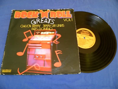 Chuck Berry / Jerry Lee Lewis / Fats Domino - Live Recordings - RARE UK LP - Image 1 of 2