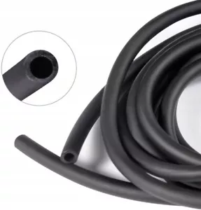 BY THE METRE 6mm 6x10mm Black Rubber Hose Diesel Hose Petrol Hose - Picture 1 of 2