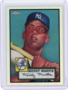 2021 TOPPS CHROME MICKEY MANTLE #SP-1 ROOKE REPRINT SSP