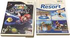 Wii Sports Resort & Super Mario Galaxy Wii TYLKO ETUI I INSTRUKCJA OBSŁUGI (BEZ GRY)