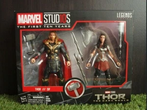 MARVEL LEGENDS THOR & SIF -MARVEL STUDIOS THE FIRST TEN YEARS - Picture 1 of 1