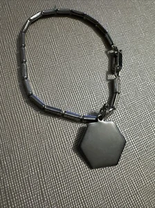 Antique Unique Charm To Be Monogrammed Engraved For That Special. Lady Bracelet - Picture 1 of 4