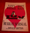  1960'S IN LUV SOUVENIR PROGRAM NANCY WALKER & SCOTT McKAY