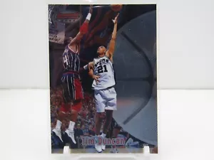 TIM DUNCAN 1998 BOWMAN'S BEST ROOKIE RC! SAN ANTONIO SPURS!! - Foto 1 di 2