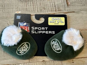 New York Jets NFL Green Infant Unisex Bootie Slippers Small (0-3 Mo) - NWT - Picture 1 of 4
