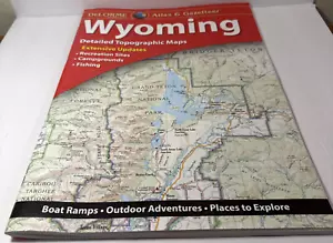 Delorme Atlas & Gazetteer Wyoming: Detailed - Paperback, by Delorme Ltd - VG - Picture 1 of 3
