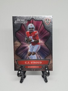 C.J. Stroud 2021 Wild Card Alumination NIL Rookie RC #ANBC-14 "1st Trading Card"