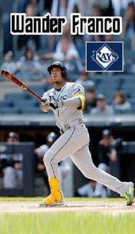 Wander Franco Tampa Bay Rays Baseball Refrigerator Magnet #01 Cover