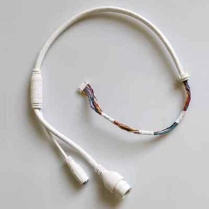 Ethernet Lan Cable PoE RJ45 Network Cable 10 Pin 10 Core for Hikvision Ip Camera - Bild 1 von 6