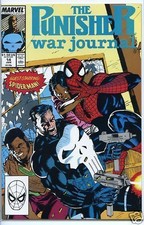 Punisher War Journal 1988 series # 14 near mint comic book