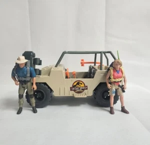 The Lost World Jurassic Park Kenner Off Road Netz Trapper UNVOLLSTÄNDIG & Figuren - Bild 1 von 13