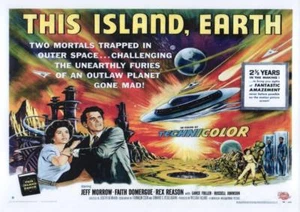 DIESE INSEL ERDE REPRODUKTION FILMPOSTER A3 ODER A4 OPTIONEN VERFÜGBAR - Bild 1 von 3