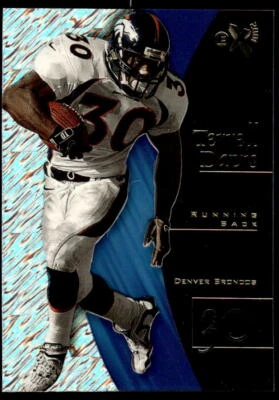 1998 SkyBox E-X2001 #13 Terrell Davis FOOTBALL Denver Broncos - Image 1 of 2