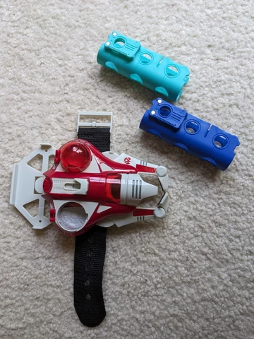 Bakugan Battle Brawlers Wrist Launcher And Two Belt Clips Cover