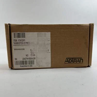New ADTRAN ETOS-10 REAR PANEL LINE MODULE - Image 1 of 4