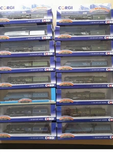 16 x CORGI RAIL LEGENDS 1/120 MODELS: ROBIN HOOD CASTLE WALES CROMWELL SCOTSMAN - Picture 1 of 11