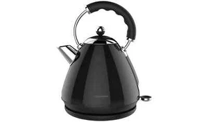 Cookworks Pyramid Shaped Kettle - Stainless Steel - Black - Picture 1 of 7
