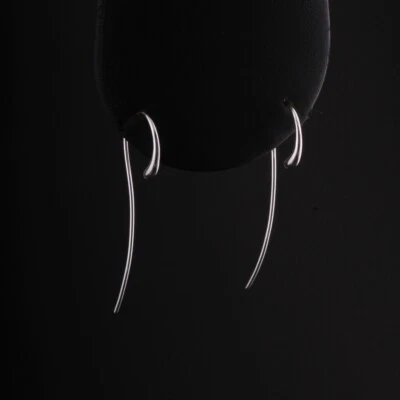 Brincos de esterlina GEORG JENSEN # 634E. Mercy. Prata. Jacqueline Rabun. NOVO! - Imagem 1 de 4