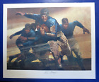 RED GRANGE SIGNED 18x22  1976 Sports Illustrated Living Legends LITHOGRAPH /1000