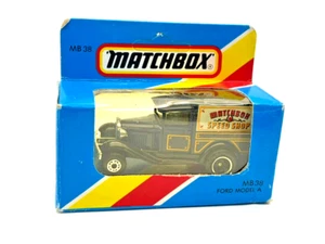 Matchbox MB38 1979 Model A Ford Van Speed Shop Delivery Mint in Collectors Box - Picture 1 of 5