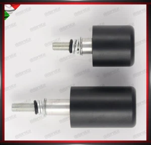 COPPIA TAMPONI PARATELAIO PER BMW S 1000 RR 2010 AL 2011 PARACARENE POLIMERO - Picture 1 of 2
