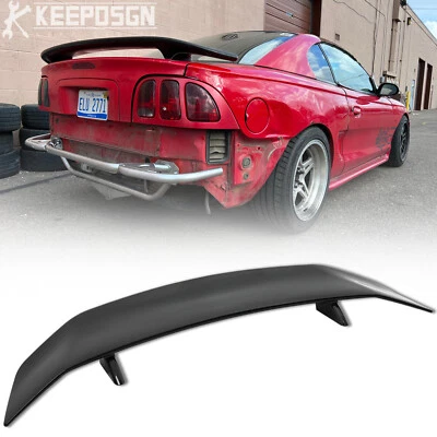 For Ford Mustang 1994-2004 47" Rear Trunk Spoiler Racing GT Wing Gloss Black - Image 1 of 4