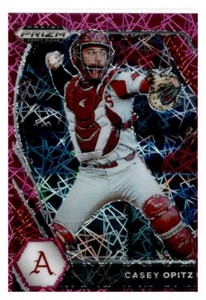 2021 PRIZM DRAFT PICKS CASEY OPITZ PINK VELOCITY PDP200 CUBS