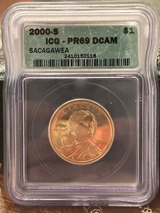 2000 Sacajawea Coins UNCIRCULATED - ICG PR69 DCAM (x3) - Picture 1 of 5