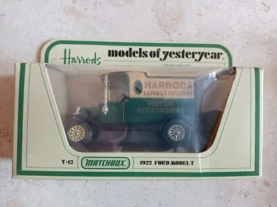 MATCHBOX Y-12 1922 Ford Model T Harrods Express Delivery  - Immagine 1 di 4