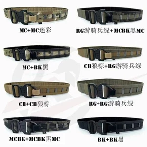 1.75" 45MM Tactical Double 2 Layer belt High Strength Die-Cast Belt - Picture 1 of 30